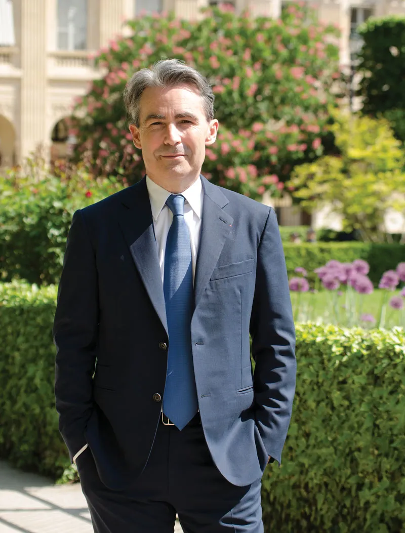 Jérôme de Lavergnolle, CEO of Cristallerie Royale de Saint-Louis, started working with the famed crystal maker in 2010, but he feels its centuries-long legacy behind him. Photography by Gaëlle Didillon