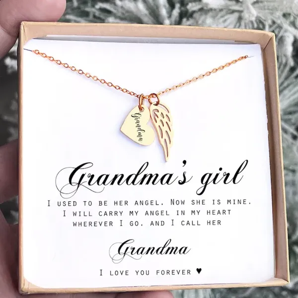 Necklace for grandma's girl